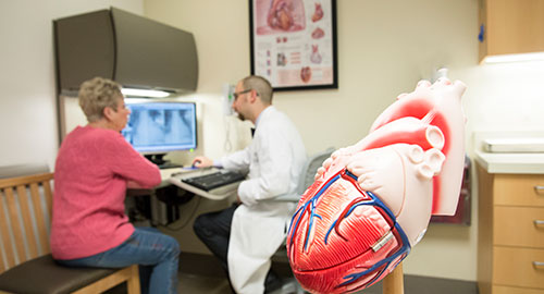 physician talking to patient