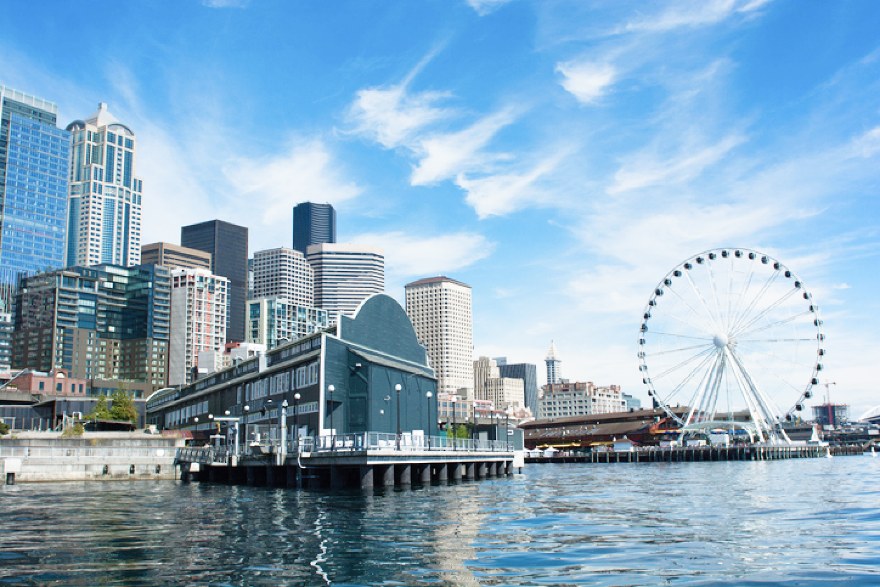 View of the Seattle waterfront