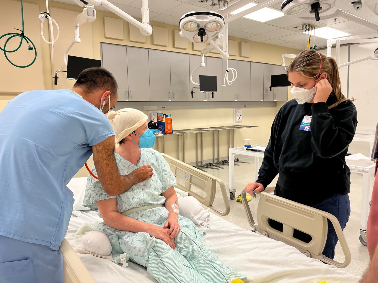 Nursing residents at Harborview Medical Center